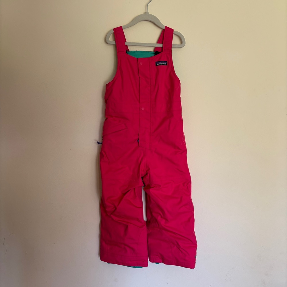 Patagonia Kids Snow Pile Bib Pant - EUC! Size 4T